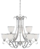 1-5778-9-69 Mid. Chandeliers-Glass Up - 474669 - Capital Lighting, Inc.