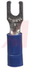Fork Crimp Terminal; Crimp Connector; 18 to 14 AWG; 600 V; Copper; Vinyl; Fork - 70092022 - Allied Electronics, Inc.