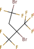 2,4-Dibromo-1,1,1,4,4-pentafluoro-2-(trifluoromethyl)butane -- 1100-B-57 - Image