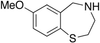 2,3,4,5-Tetrahydro-7-methoxy-1,4-benzothiazepine - 31216 - Medical Isotopes, Inc.