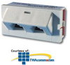 Legrand - Ortronics Two Port, USOC (RJ25C) 45° -- OR-60900058