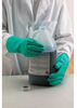Ansell Marigold 315F Green 10 Nitrile Chemical-Resistant Gloves - Sandblast Finish - 16 in Length - 076490-13509 - 076490-13509 - R. S. Hughes Company, Inc.