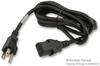 Power Cord, Taiwan Tw15Cs3/c13, Black, 2.5M, 10A; Connector Type A Volex - 24T9814 - Newark, An Avnet Company