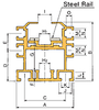 DOUBLE PLUS® Aluminum Guide Rail -- C2040VRP-R4LS - Image