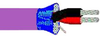 Shielded Cable Multipair, 1Pair, 22Awg, 1000Ft, 300V, Purple; Cable Shielding Belden - 15B1773 - Newark, An Avnet Company