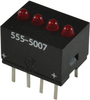 Indicator, Led Pcb, 4-Led, Red, 0.9Mcd; Led Color Dialight - 30K2763 - Newark, An Avnet Company