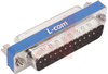 Filtered D-Sub Adapter; D-Subminiature;Pin; Steel; Brass; Gold Flash - 70126176 - Allied Electronics, Inc.