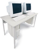 Computer Table - QWTCP2442-GMQ - Visual Sound, Inc.