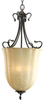 Foyer/Hall Lanterns-Glass w/Frame - 61506 - Light Center (The)