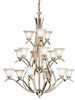 2523PB Large Chandeliers-Glass Shade - 715706 - Capital Lighting, Inc.