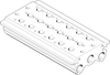 Connection block - PRS-1/4-6-B - Festo Corporation