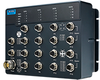 EN50155 Managed Ethernet Switch with 12FE+4GE bypass, 24-110VDC - EKI-9516E-4GMW-AE - Advantech