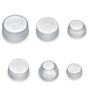 Self-adhesive Clear Rubber Feet, Cylindrical Shape - SCRC series - Takachi Electronics Enclosure Co., Ltd.