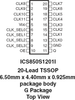 12:1 Single-Ended Multiplexer -- 850S1201BGILFT - Image