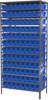 Shelving, Steel Shelving Kit, 18x36x79, 96 Bins - AS1879128B - Akro-Mils, Inc.