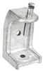 Galvanized Extra-Wide Mouth Iron Beam Clamps with 3-1/8