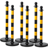 Bradylink Non-Reflective Striped Warning Posts - Small - 80946 - Brady Corporation