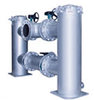 Fabricated Strainer -- Model 950B Duplex Offset Strainer Quick Opening Cover (QOC) 2-24 inch - Image