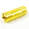 SMB Plug (Male) to SMB Plug (Male) Adapter, Gold Plated Brass Body, High Temp, 1.3 VSWR -- SM2007 - Image