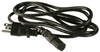 Power Cord, 7.5Ft, 10A, Black; Connector Type A Corcom Te Connectivity - 15F2481 - Newark, An Avnet Company