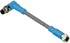 Sensor Cord, 3P M8 Plug-M8 Rcpt, 19.7; Connector Type A Te Connectivity - 95AC0422 - Newark, An Avnet Company