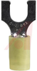 Terminal; Fork; 12 to 10 AWG; 0.210 in.(Max.); Copper; Tin; Nylon; 0.040 in. - 70092038 - Allied Electronics, Inc.
