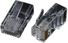 Rj45 Modular Plug, 8 Position, 1 Port; Modular Connector Type Ideal - 95B7492 - Newark, An Avnet Company