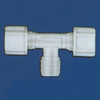 Jaco - Kynar, Nylon, And Polypropylene Tube And Hose Tube-To-Tube-To-MPT Tee Fitting - 61120 - U.S. Plastic Corporation