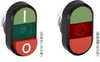 Illuminated Double Pushbuttons