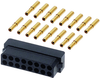 Wire To Board, Receptacle, 16 Position, 2Row, 2Mm; Product Range Harwin - 94T9172 - Newark, An Avnet Company
