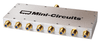 8 Ways DC Pass Power Splitter, 600 - 2400 MHz, 75Ω - ZB8PD-242-75-F+ - Mini-Circuits