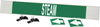 Brady B-681, B-883 White on Green Polyester Snap-On Pipe Marker - 3 1/2 in Character Height - Printed Msg = STEAM with Left Arrow - 5851-HPHV - 754473-67960 - R. S. Hughes Company, Inc.
