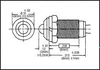 Panel Mount Indicator, Led, 6Mm, Yellow, 2V; Led Color Dialight - 30K5060 - Newark, An Avnet Company