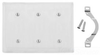 Standard Wall Plate - NP34W - Hubbell Incorporated