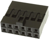 Wire-Board Connector Receptacle 12 Position, 2.54Mm; Product Range Amphenol Communications Solutions - 80K4640 - Newark, An Avnet Company