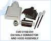 DVI Male Connector and Hood Assembly -- CVD 0102-DVI - Image