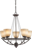 60-4226 Mid. Chandeliers-Glass Up - 645651 - Capital Lighting, Inc.