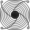 120mm Wire Form Fan Guard, Black E.D. Finish - 08141-02 - Qualtek Electronics Corp.