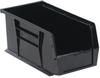 Ultra Stack & Hang Bin, Black, 30Lb; Bin Colour Quantum Storage - 44AC7107 - Newark, An Avnet Company
