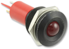 Panel Mount Indicator, Led, 19Mm, Red, 2V; Led Color Apem - 15R9989 - Newark, An Avnet Company