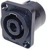 Neutrik 2 pole speakon panel mount connector. - CA-NL2MP - Visual Sound, Inc.