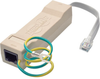 DataShield In-Line Surge Protector for Network and Phone Lines, 2-Line RJ11/RJ45 -- DTEL2