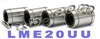 20mm Ball Bushing 20x32x45 Linear Motion Bearings -- LME20UU