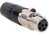 DIN Plug; Straight Female Cord Plug; 510000 Megohms (Min.) @ 500 VDC; 5 A - 70214261 - Allied Electronics, Inc.