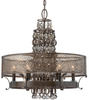 N6725-258 Six Light Chandelier - N6725-258 - Minka Group