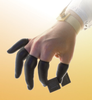 QRP Qualatex 8C Black 2XL Latex Powder Free Finger Cot - ISO Class 5 Rating - 8C 2XL - 8C 2XL - R. S. Hughes Company, Inc.