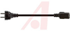 Power Cord; 2; H05V V-F Cord; 250 VAC; 10 A - 70103733 - Allied Electronics, Inc.