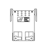 Powerpole ® Pak Black Plug Housing with Latch 9 to 10 Position - 1460g4-bk - Anderson Power Products