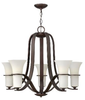 4065VZ Mid. Chandeliers-Glass Up - 345041 - Capital Lighting, Inc.