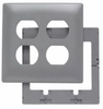 Standard Wall Plate - SWP82-GRY - Legrand - Pass & Seymour